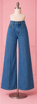 Chic Wash Denim Pants