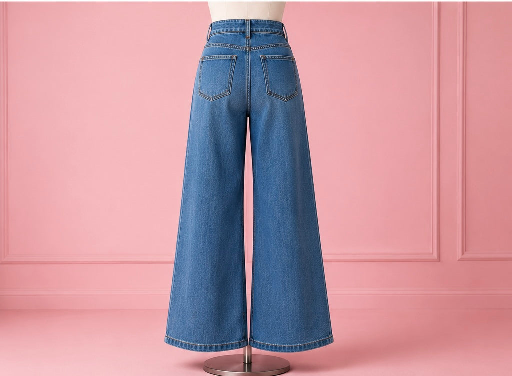 Chic Wash Denim Pants